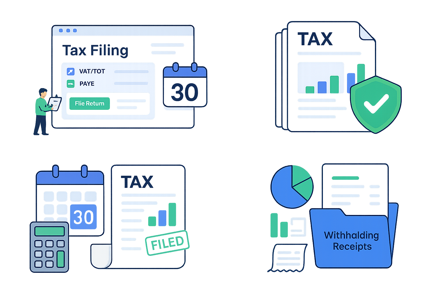 Ethiopian Tax workflows